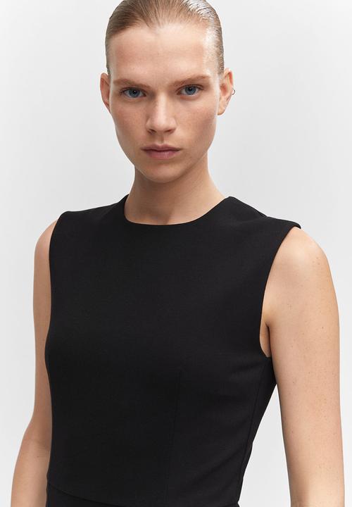 MANGO - Dress paloma - black