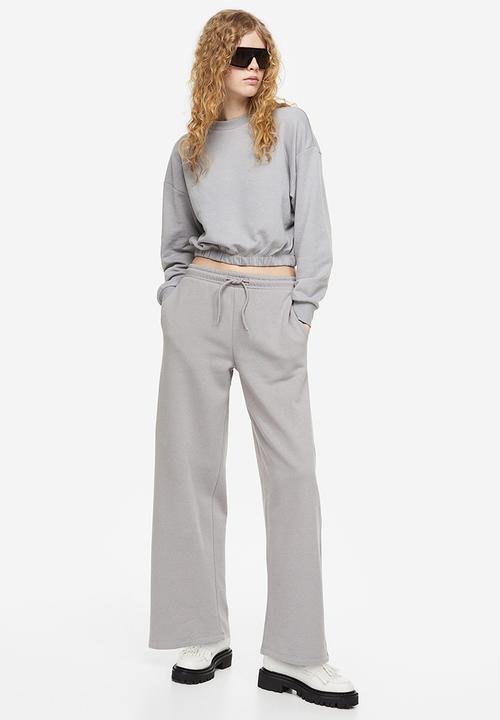 H&M - Straight joggers - light grey