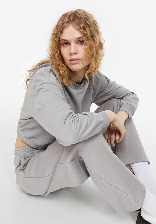 H&M - Straight joggers - light grey