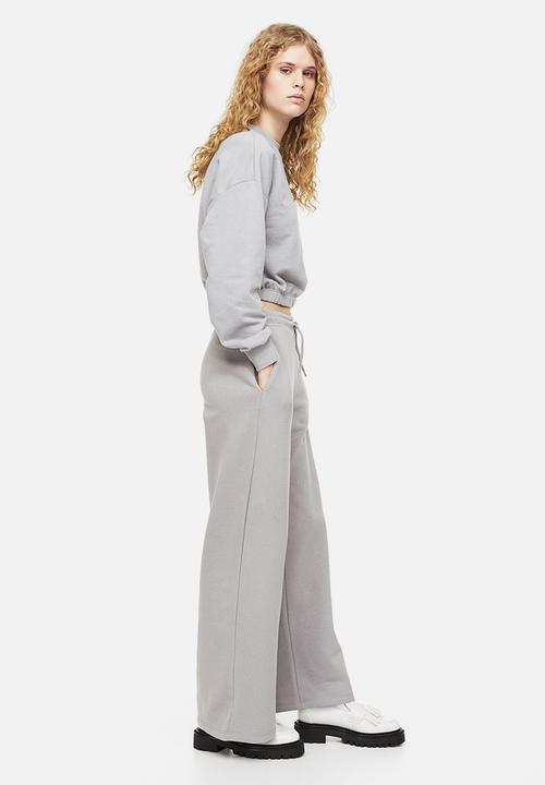 H&M - Straight joggers - light grey