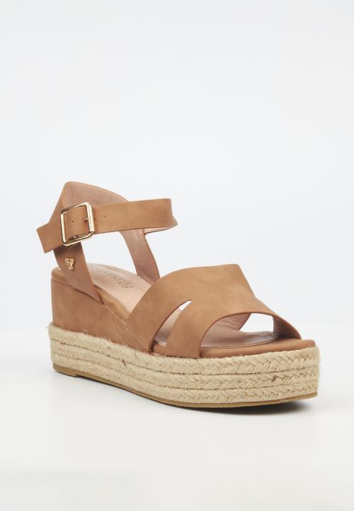 Butterfly Feet - Chance 1 wedge heel - tan