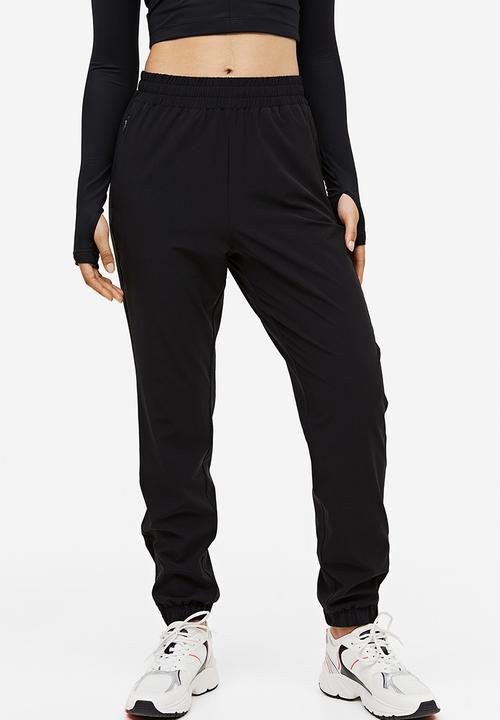 H&M - Drymove™ running trousers - black