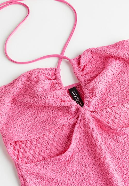 H&M - Cut-out thong body - pink