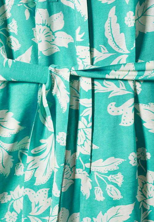 MANGO - Playsuit fiona - mid-green