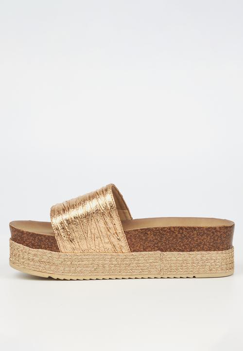Butterfly Feet - Peacan 1 sandal - rose gold