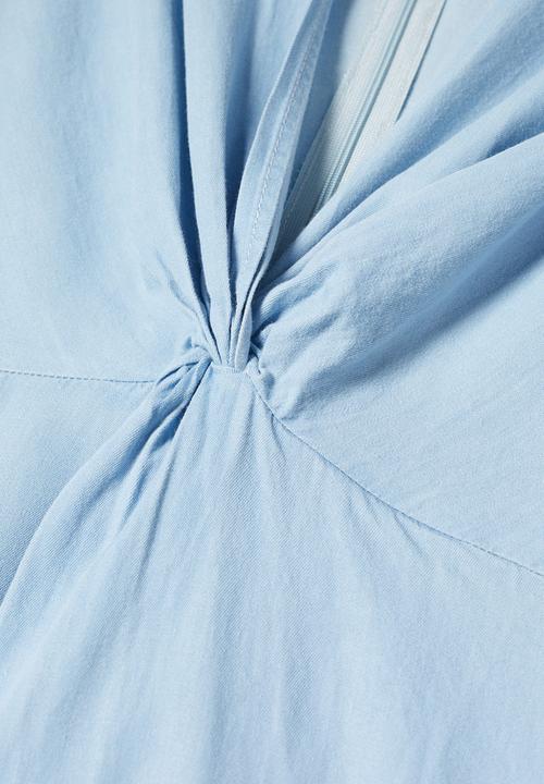 MANGO - Dress sand-h - open blue