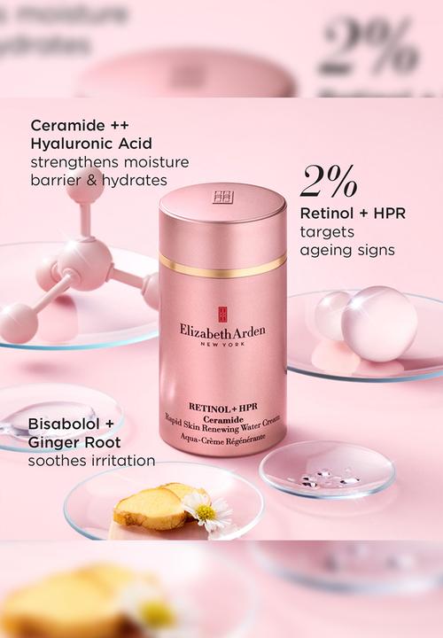 Elizabeth Arden - Retinol & HPR Ceramide Skin Renewing Water Cream - 50ml