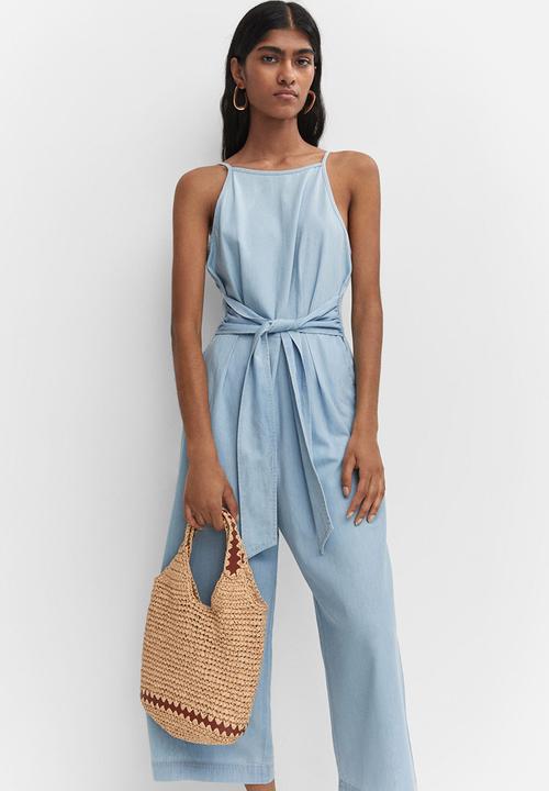MANGO - One-piece suit nimi-h - open blue