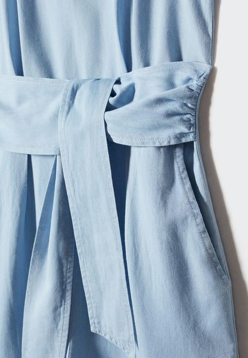 MANGO - One-piece suit nimi-h - open blue