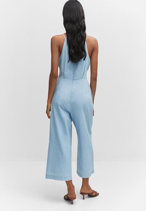 MANGO - One-piece suit nimi-h - open blue