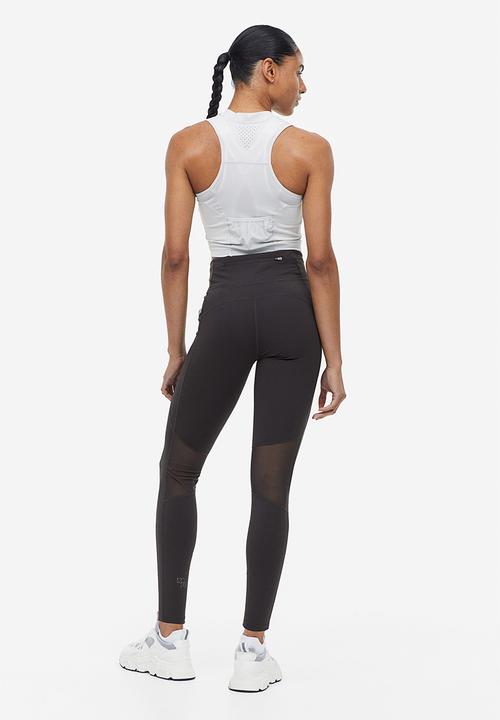 H&M - Drymove™ running tights - grey