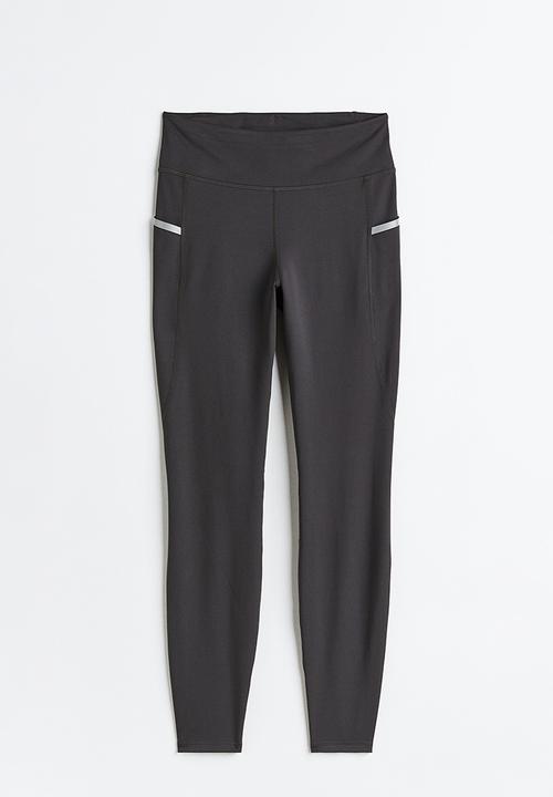 H&M - Drymove™ running tights - grey