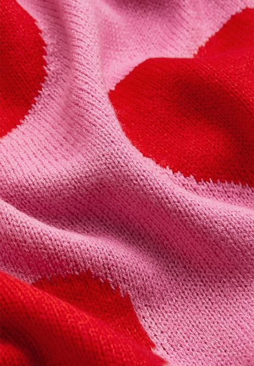 H&M - Short jumper - pink/hearts 