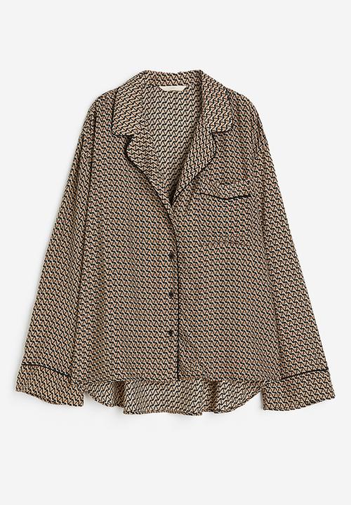 H&M - Patterned shirt - beige/patterned 