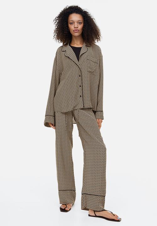 H&M - Patterned shirt - beige/patterned 