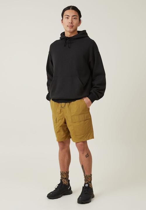 Cotton On - Parachute utility short - mustard utility