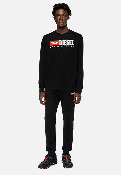 Diesel  - T-just-long sleeve -div - black