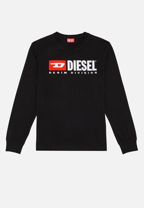Diesel  - T-just-long sleeve -div - black