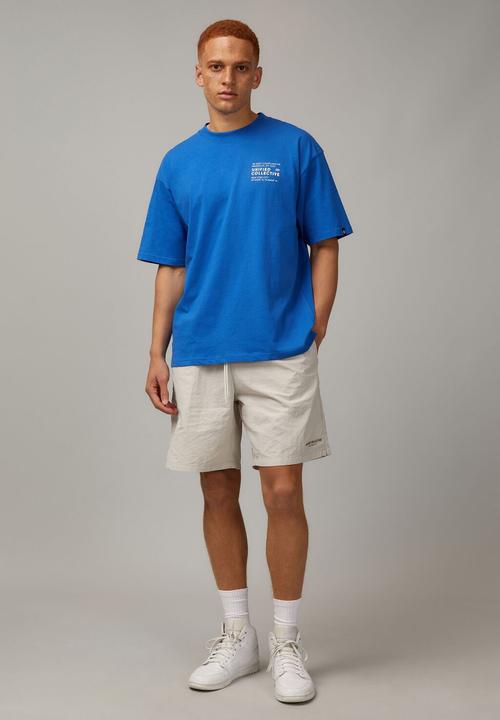 Factorie - Box fit unified t-shirt - cobalt / unified lockup