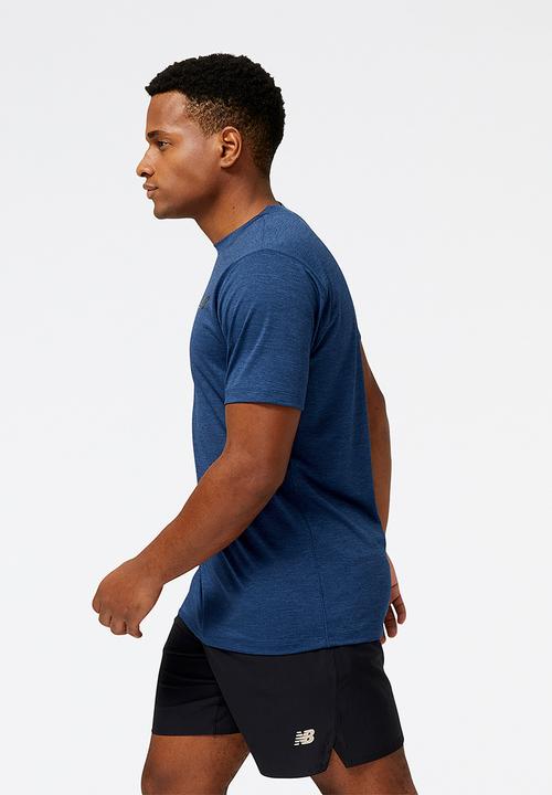 New Balance  - Tenacity short sleeve - nb navy heather