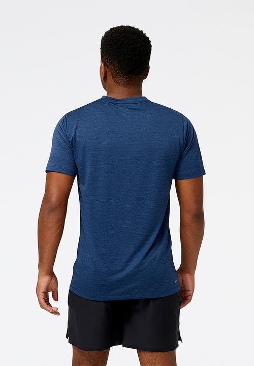 New Balance  - Tenacity short sleeve - nb navy heather