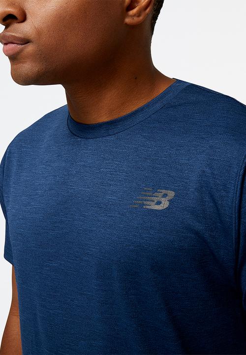 New Balance  - Tenacity short sleeve - nb navy heather