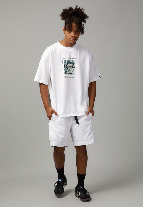 Factorie - Combat street short - white