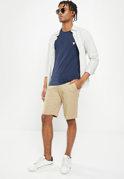 GUESS - Short sleeve Guess classic tee - new navy