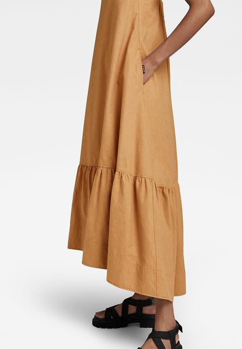 G-STAR - Para simple dress - chipmunk