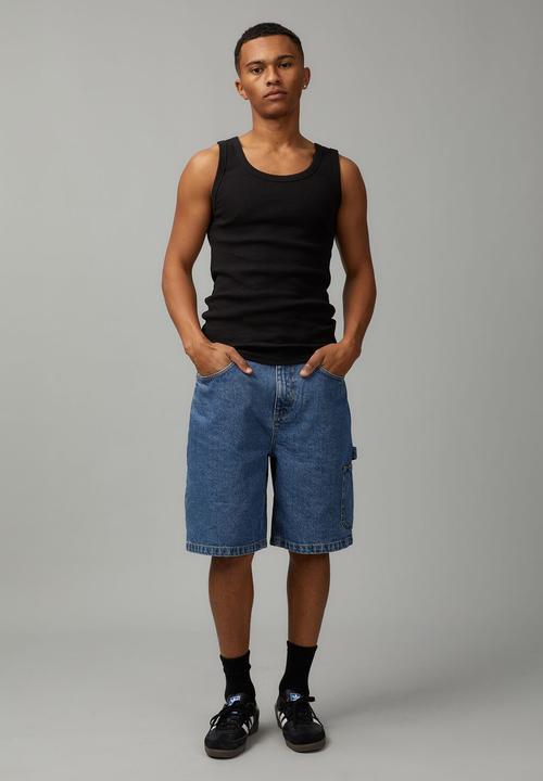 Factorie - Rib tank - black