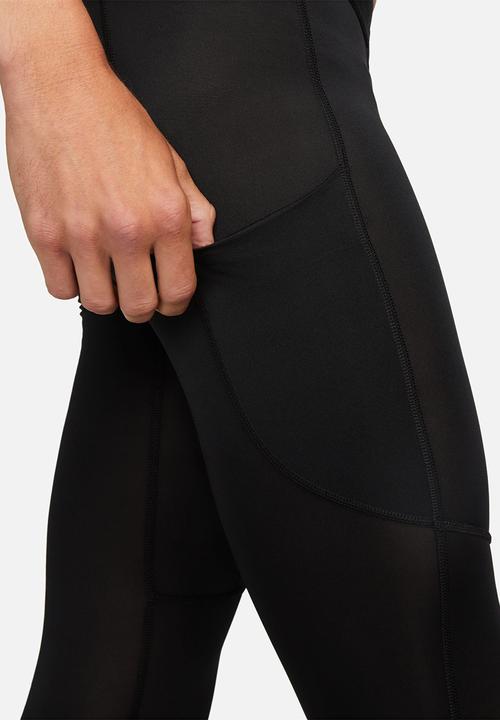 Nike - Nike Pro Dri-FIT 3/4-Length Fitness Tights - black