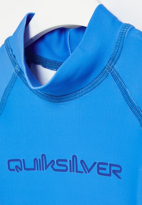 Quiksilver - Alpha boy long sleeve - vallarta blue