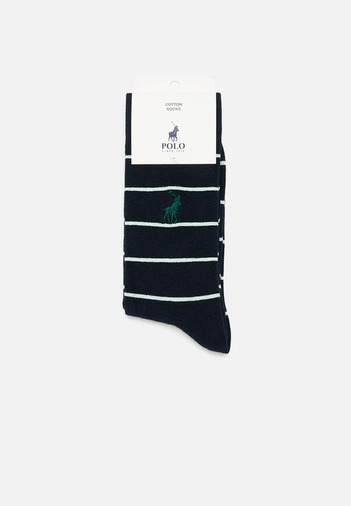 POLO - Stripe - navy
