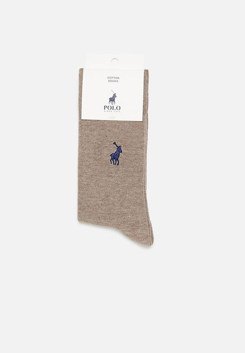 POLO - Polo plain - taupe