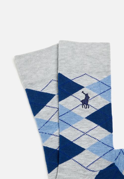 POLO - Argyle anklets - silver