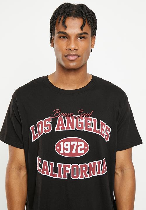 Brave Soul - Chambers tee - jet black