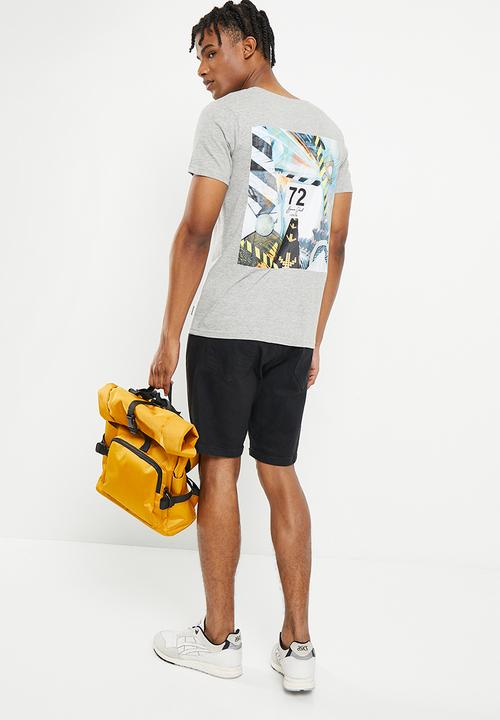 Brave Soul - Ragnar tee - light grey 