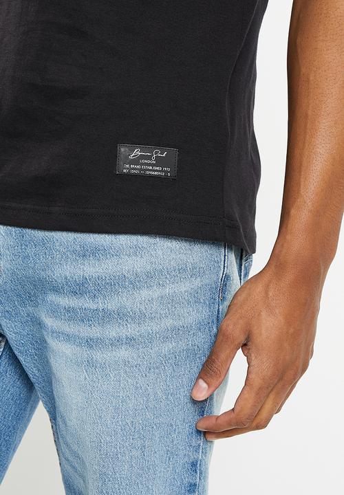 Brave Soul - Ubbe tee - jet black