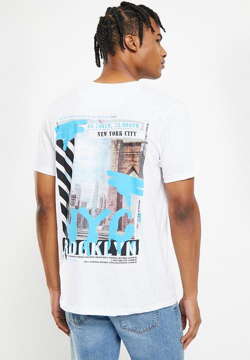 Brave Soul - Ubbe tee - optic white