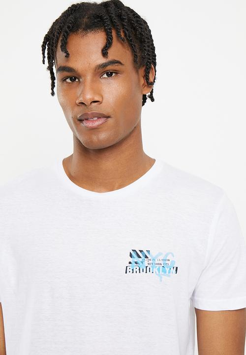 Brave Soul - Ubbe tee - optic white