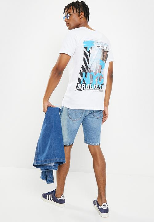 Brave Soul - Ubbe tee - optic white