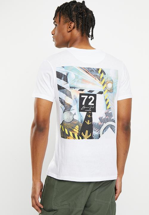 Brave Soul - Plaza tee - optic white