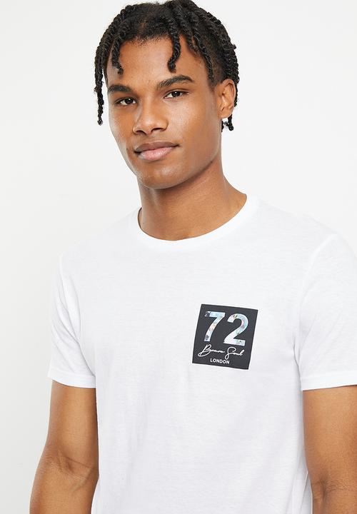 Brave Soul - Plaza tee - optic white