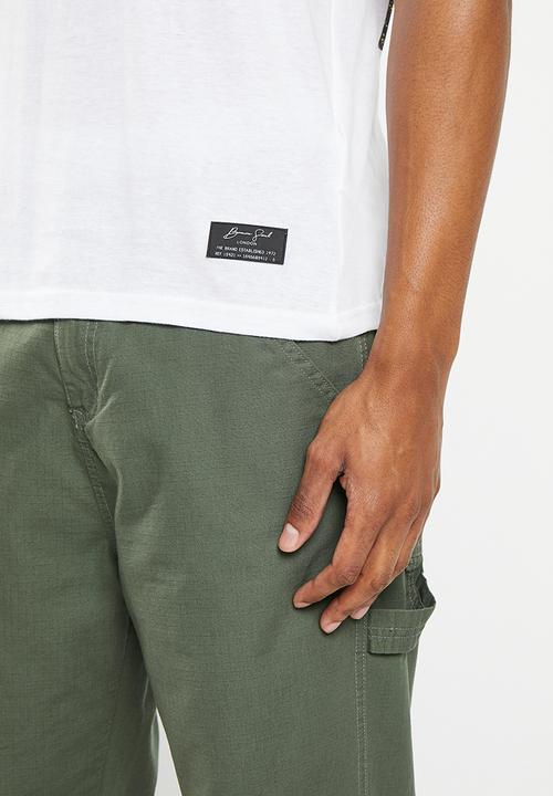 Brave Soul - Plaza tee - optic white