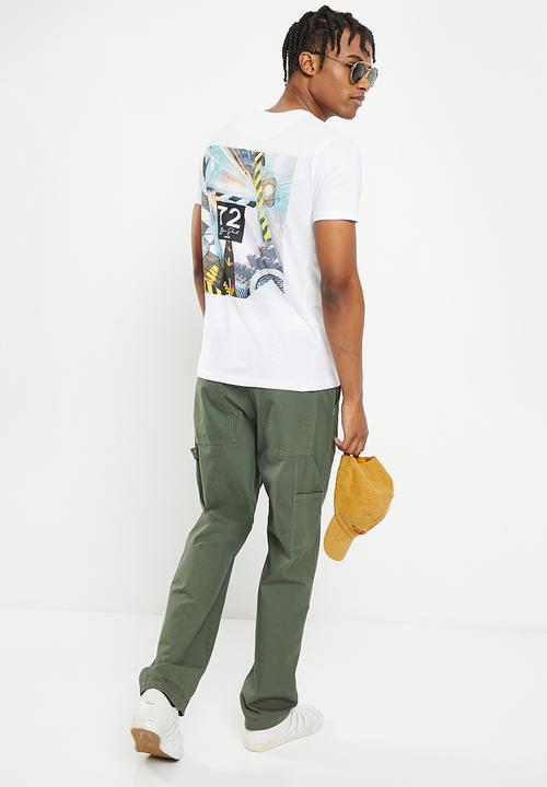 Brave Soul - Plaza tee - optic white