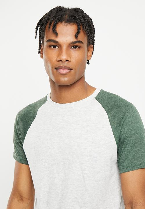 Brave Soul - Baptistk tee - light ecru 