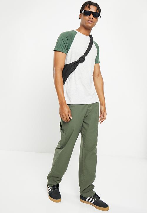 Brave Soul - Baptistk tee - light ecru 