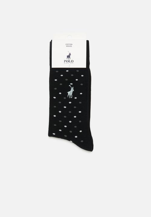 POLO - Multi dots - Black