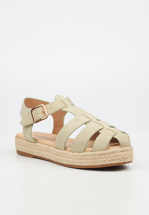 Viabeach - Ivory 9 espadrille - sage