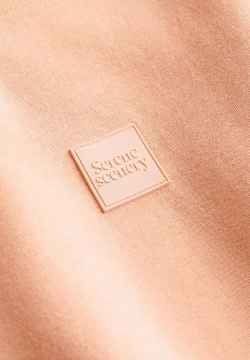 H&M - Relaxed fit appliquéd sweatshirt - apricot 